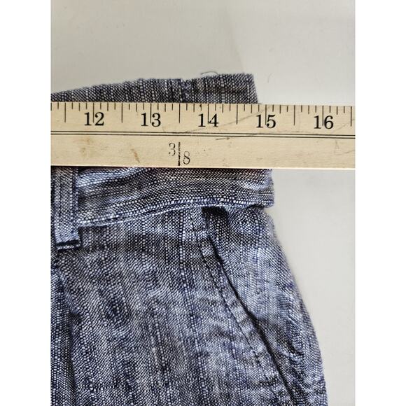 Rachel Zoe Women's Chambray Wide Leg Summer Pants Size Medium BEACH - Picture 6 of 7